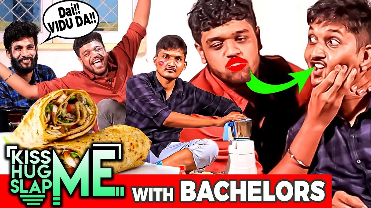 KISS💋 கொடுத்து டார்ச்சர் செய்த VJ NIKKI! FUNNY Chicken Shawarma cooking EVER! LAUGHTER GUARANTEED🤣