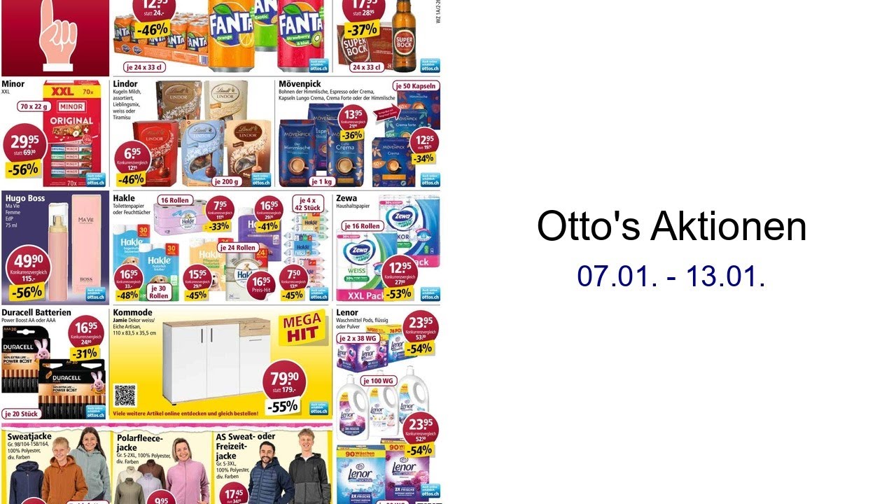 Otto's Aktionen 07.01. - 13.01.