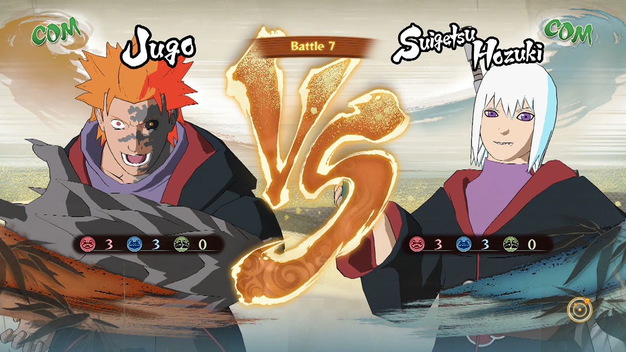 Naruto Shippuden: Ultimate Ninja Storm 4, Jugo VS Suigetsu Hozuki!