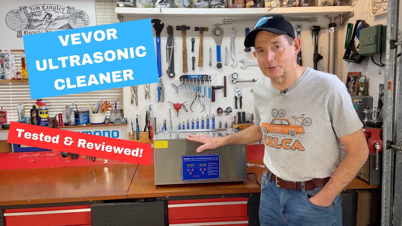 CLEAN BIKE PARTS LIKE MAGIC With VEVOR'S Digital 22L Industrial Ultrasonic Cleaner!