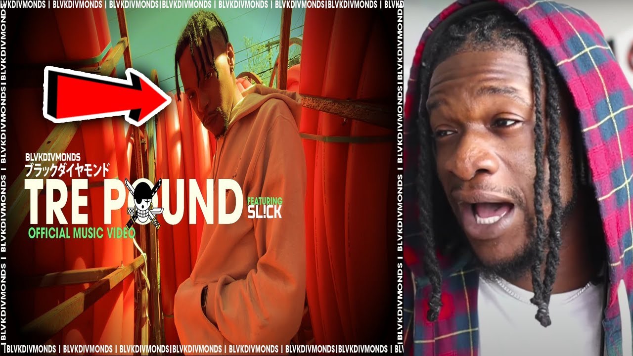 Blvk Divmonds - TRE POUND (Ft. SL!CK) | ZORO RAP (REACTION)