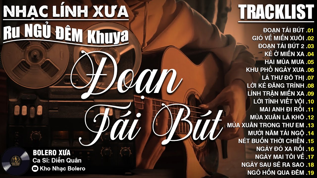 ĐOẠN TÁI BÚT ➤ LK Nhạc Vàng Hải Ngoại Xưa Bất Hủ Dễ Nghe Dễ Ngủ - Nhạc Xưa DIỄN QUÂN Mới Nhất 2026