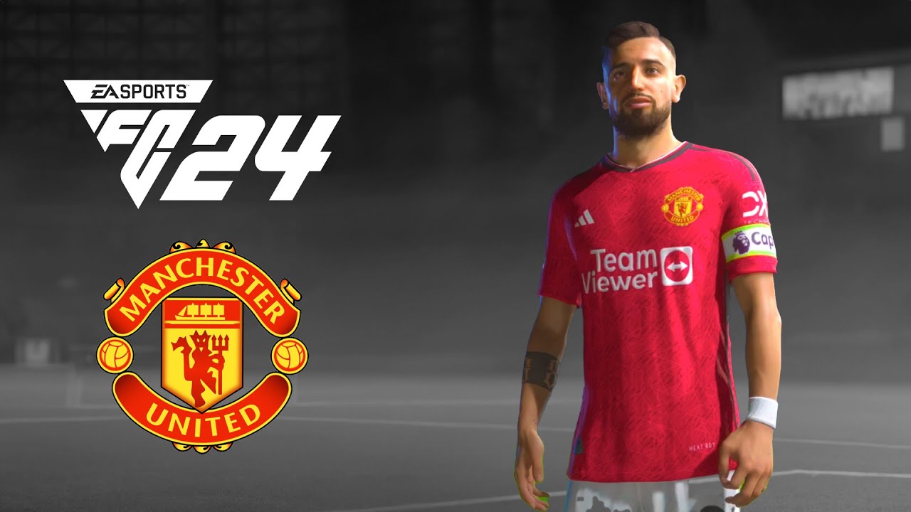 EAFC 24 PS5 - MANCHESTER UNITED - PLAYER FACES AND RATINGS - 4K60FPS