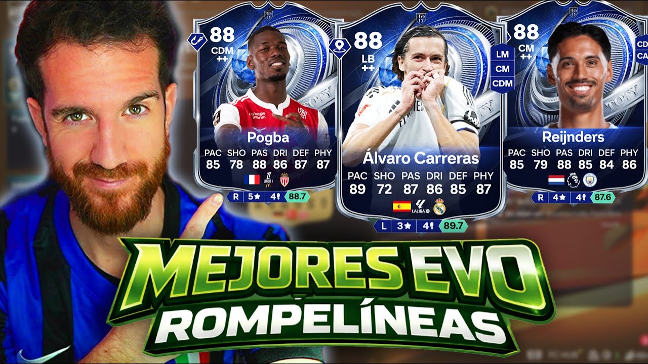 ¡Crea un MC TOP! MEJORES OPCIONES EVO: Rompelíneas en FC 26 ⭐ Line Breaker