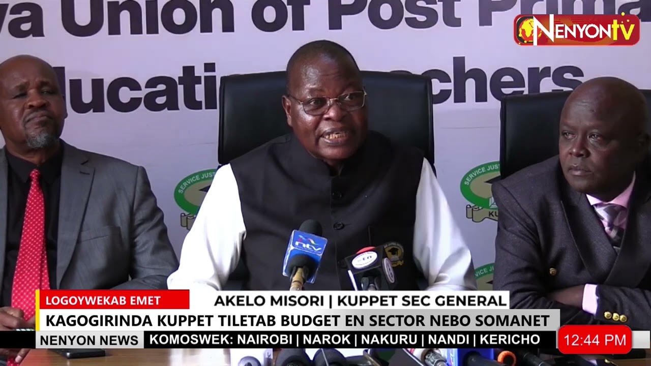 KUPPET CONDEMNS SH62B EDUCATION BUDGET CUT: PUBLIC EDUCATION UNDER SIEGE