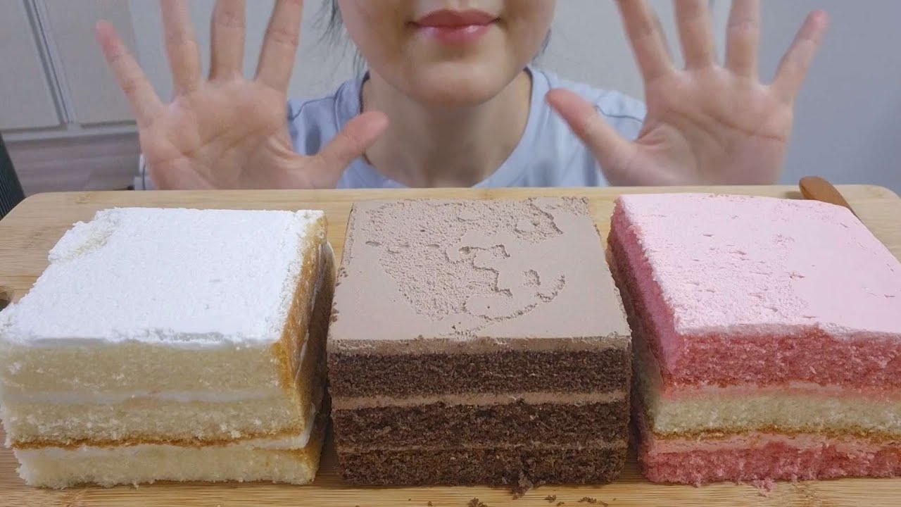 Mukbang cake 케이크 먹방