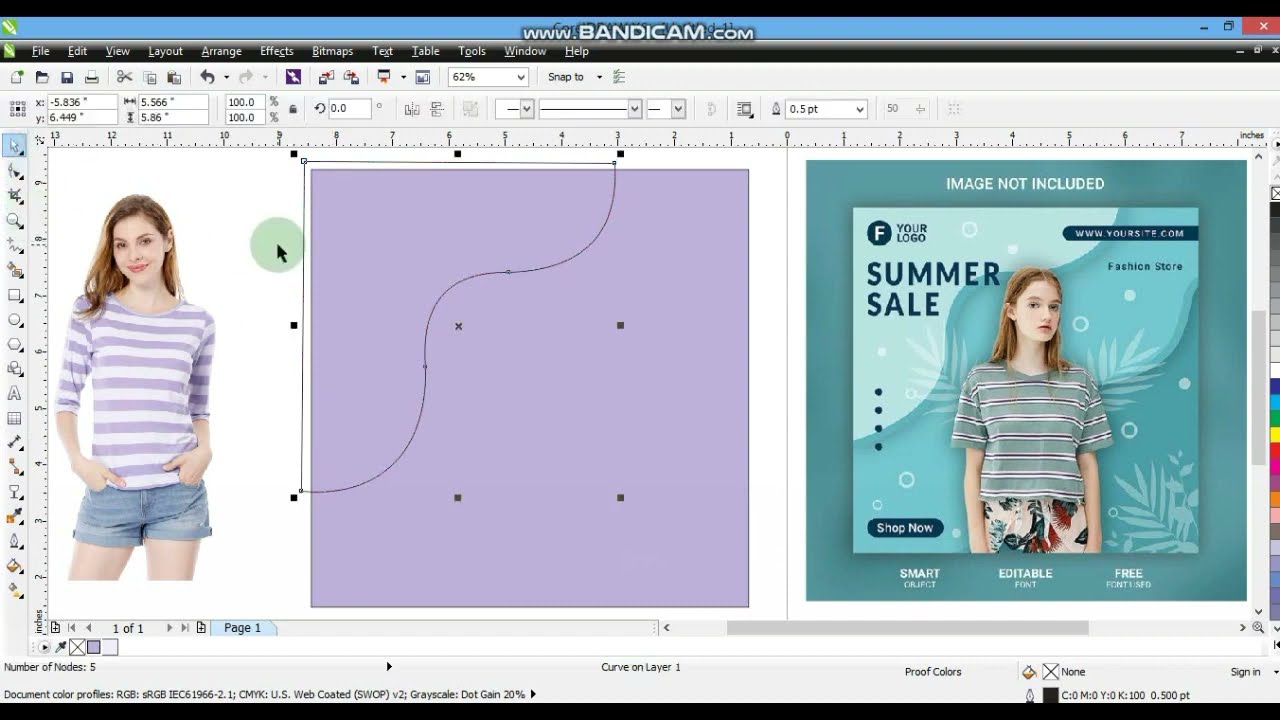 Coreldraw Tutorial: Learn Graphic Designing Tools with Smart Tips & Tricks - Ahsan Sabri