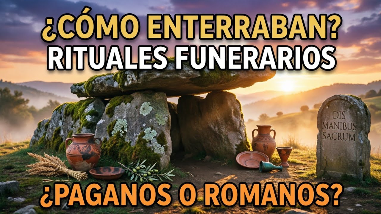 Cómo Enterraban los Antiguos en Hispania | Rituales Funerarios Antes y Después de Roma