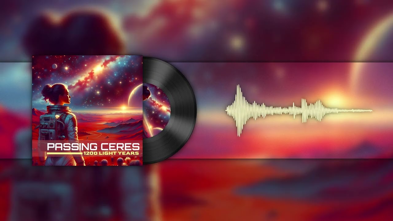 Passing Ceres [Official Visualizer] - 1200 Light Years