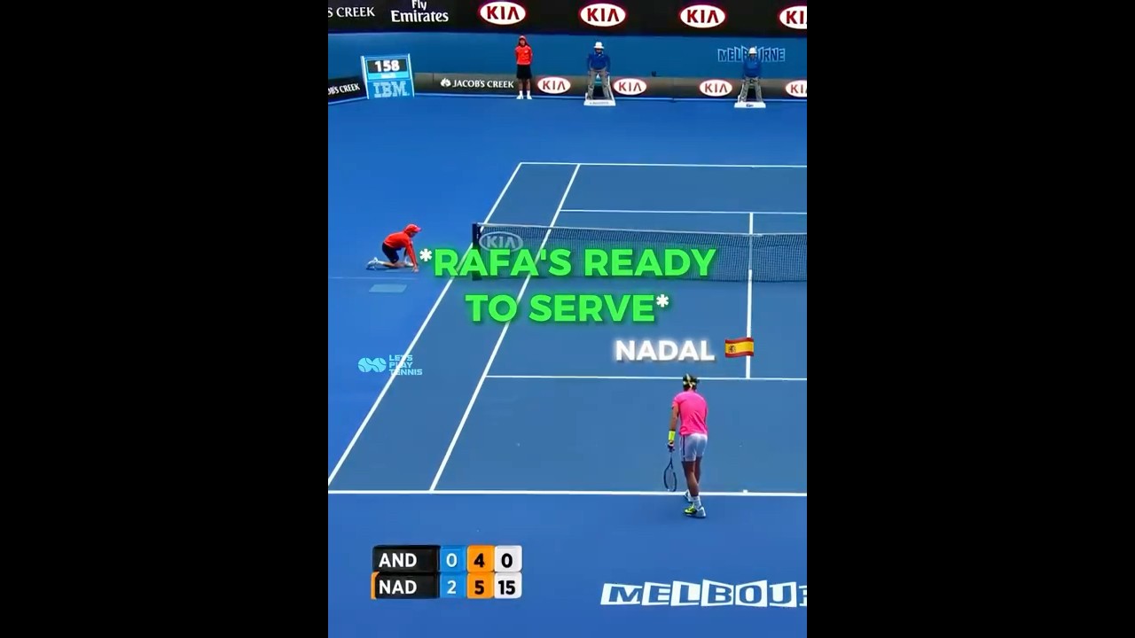 Соблюдайте правила! Трогательная реакция Рафы ❤️🎾