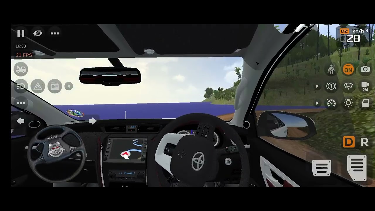 Bus simulator Indonesia driving Toyota fortuner legender 4x4 2022 model 