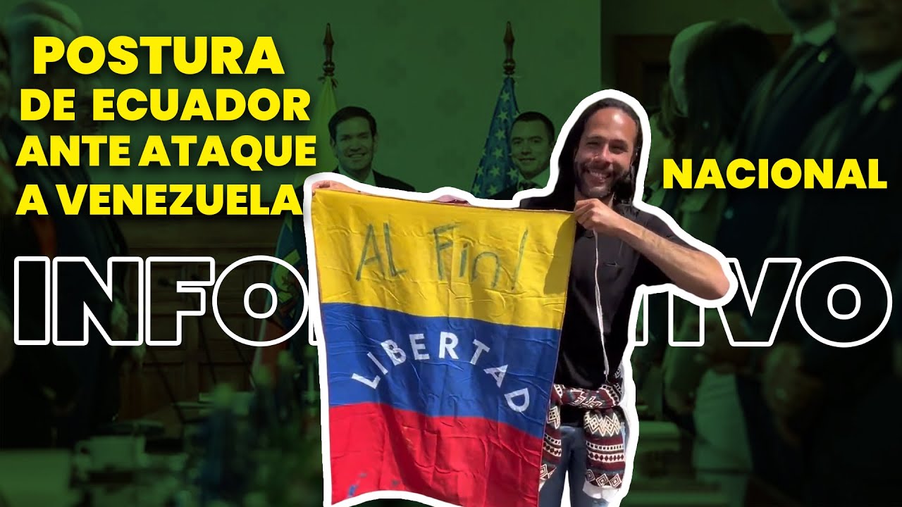 Ecuador y Venezuela: respaldo a EE. UU. divide opiniones ciudadanas