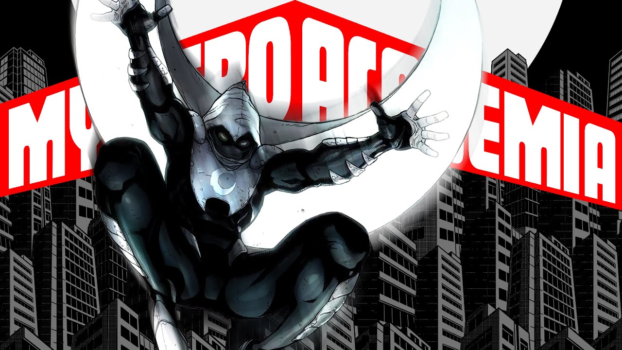 Moon Knight VS Deku Black - NEW My Hero Academia What If Marvel Crossover