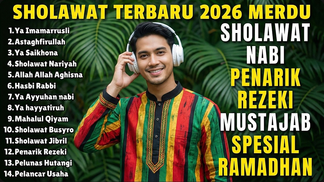 Sholawat Reggae Paling Adem Bikin Hati Tenang & Damai 2026