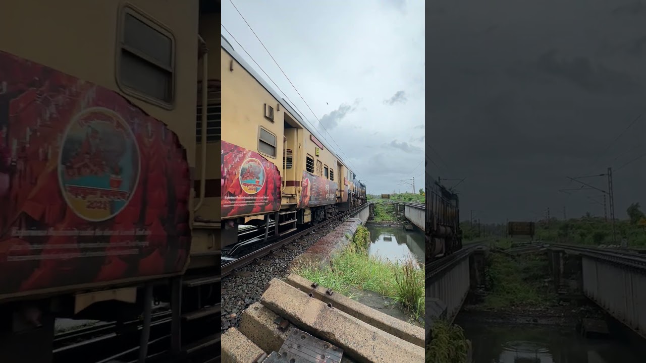 Late running ICF Poorna Express with Pune WDP-4D 🔥 