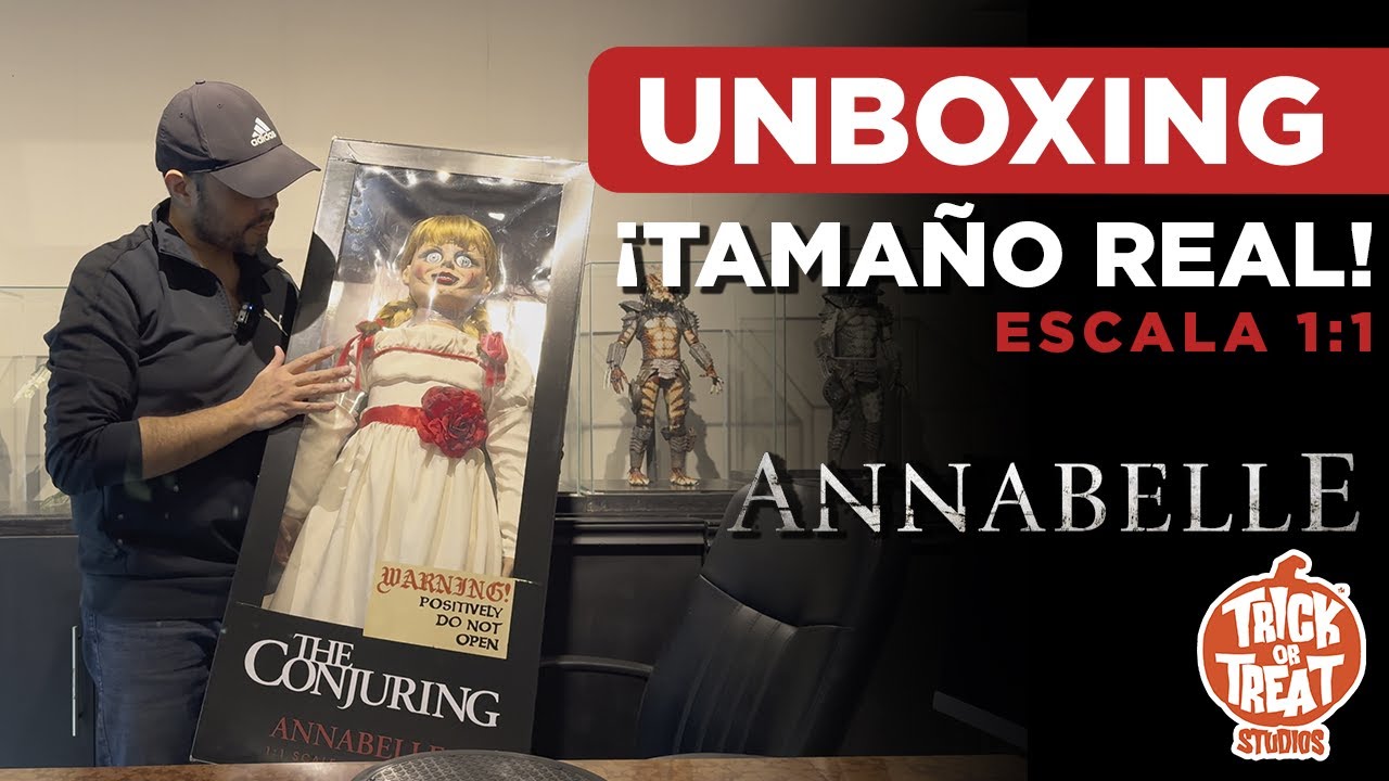 Annabelle Tamaño Real Trick or Treat Studios