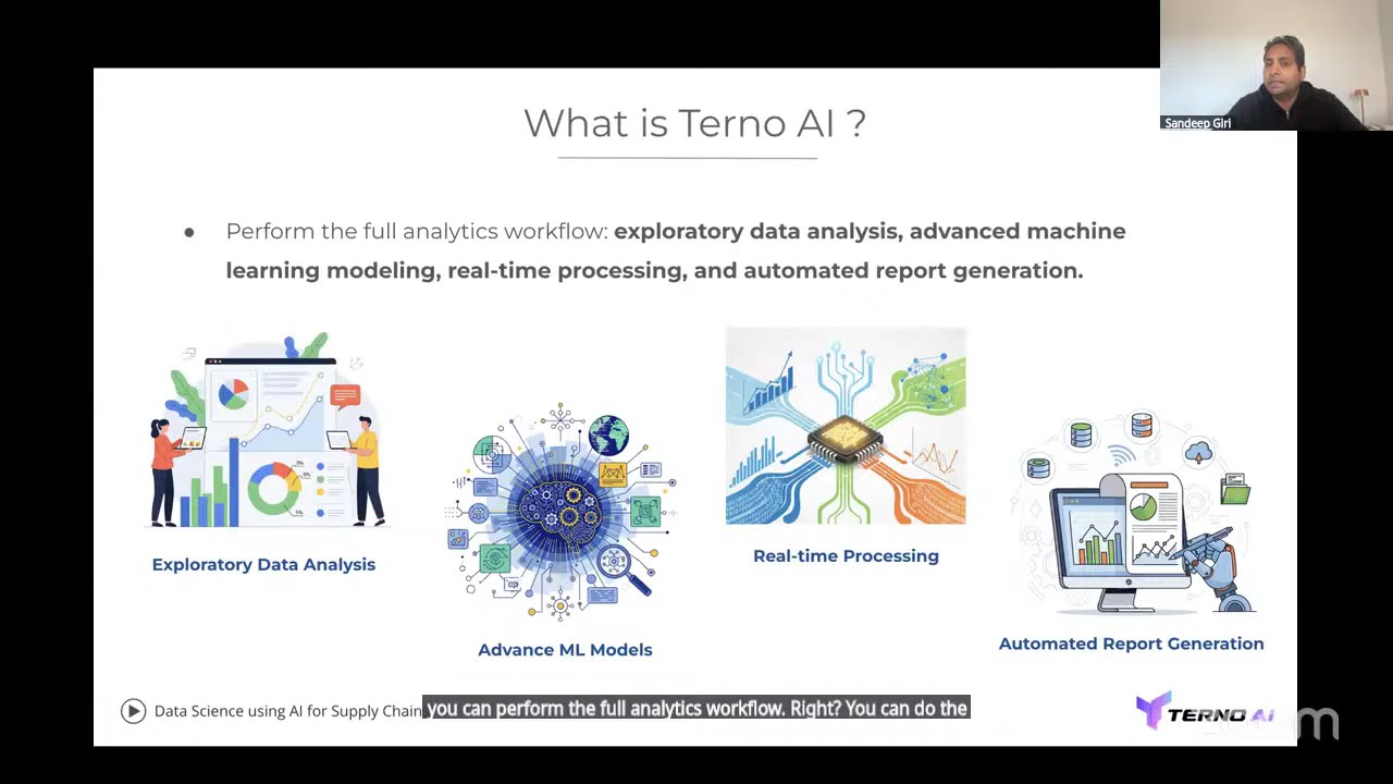 Data Science using AI on Supply Chain Data