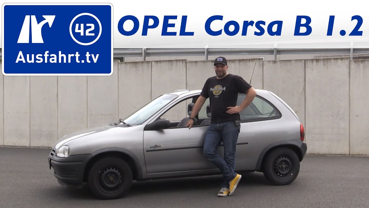 1995 Opel Corsa B 1.2 45 PS Grand Slam - Fahrbericht der Probefahrt, Test, Review (Corsa, Corsa