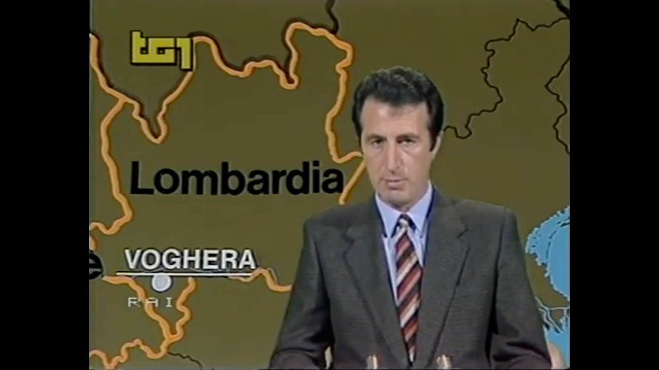 Tg 1 ore 20 00 del 01 Ottobre 1984