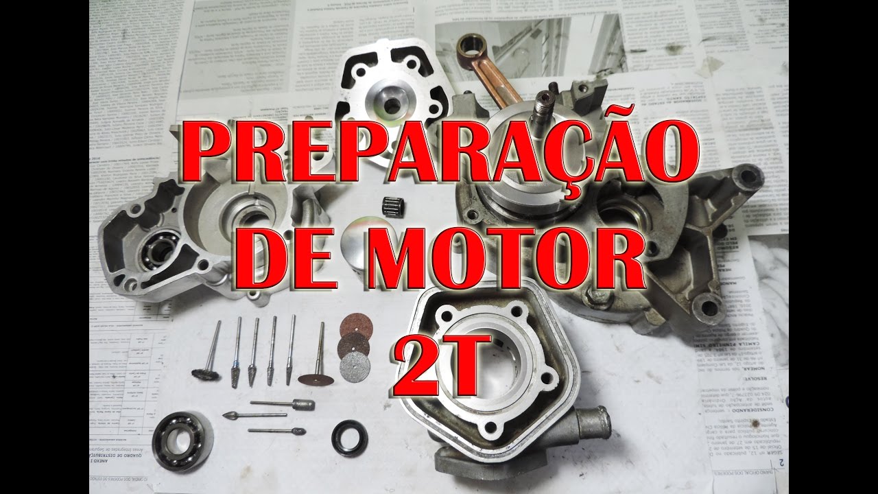 PREPARAÇÃO DE MOTOR 2T - NA PRÁTICA | Paulo Stinghel