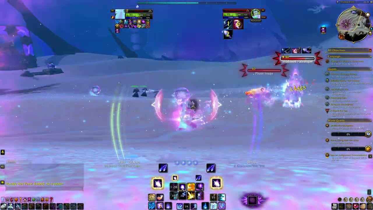 World of Warcraft TWW ARC Mag Sunfury Instant cast masekr