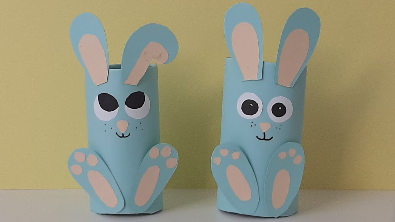 DIY konijntje knutselen🐰