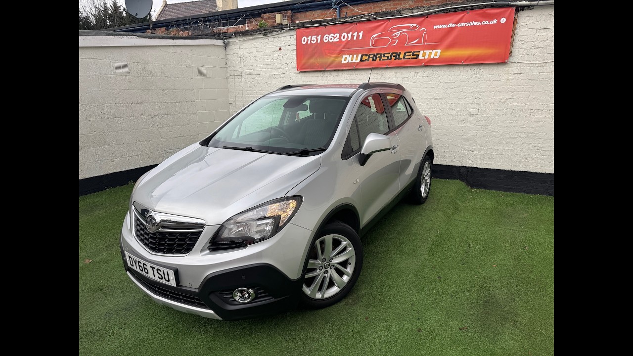 2016 VAUXHALL MOKKA1.6 i Exclusiv at D W Car Sales Ltd