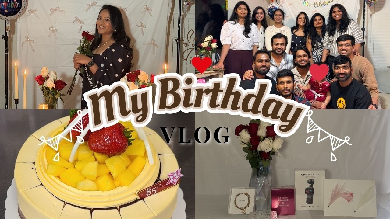 Birthday Vlog | He Planned Everything for Me 🥹🎉 | In Telugu By @ramyasworld_ | VN-39