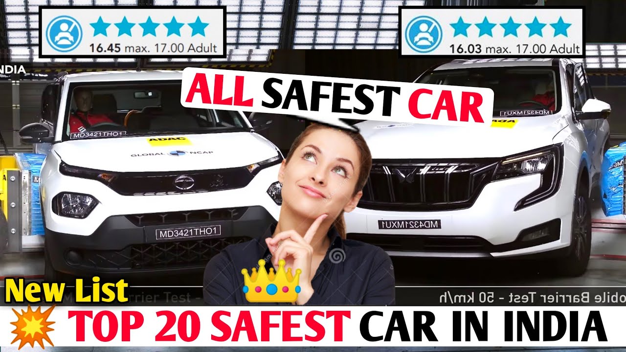 Top 20: SAFEST Car in India 2022 | Top 25 Indian cars crash test results (GNCAP)🧐