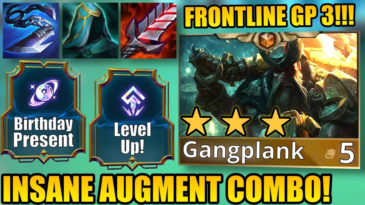 THIS AUGMENT COMBO GAVE ME GANGPLANK 3-STAR FOR *FREE*!!! | Teamfight Tactics Set 9.5 Ranked