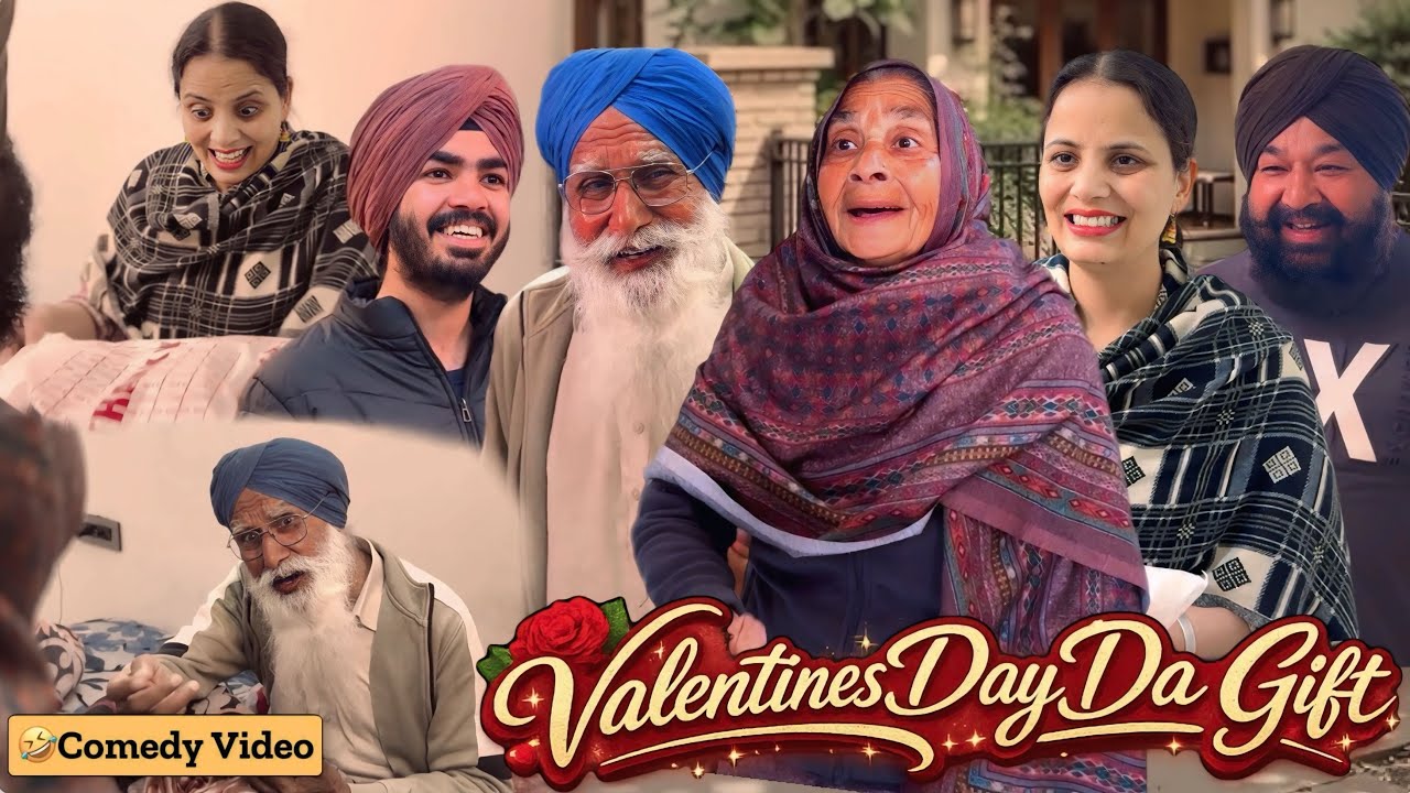 🤣😂❤️ਵੈਲੇਨਟਾਈਨ ਡੇ ਦਾ ਗਿਫ਼ਟ | Punjabi Comedy Video | Mandeep Kaur 