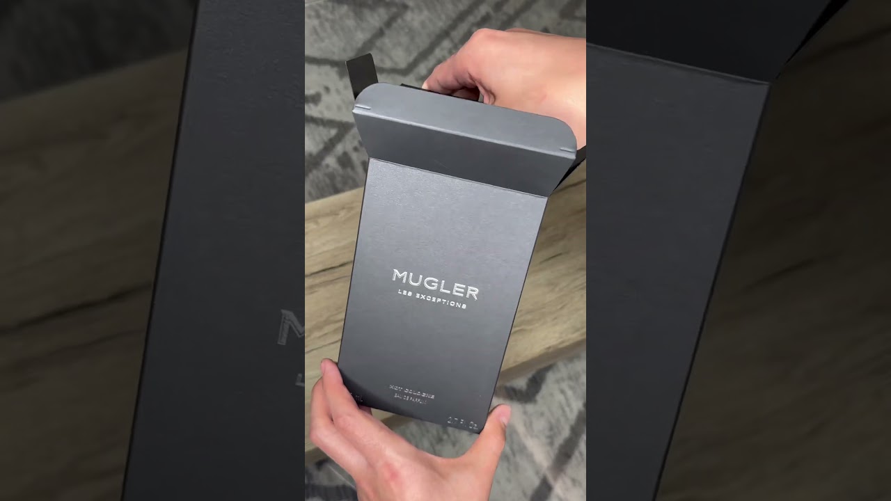 MUGLER #unboxing #shortsfeed #viralshorts #cologne #luxury #shorts #trend #haul #mugler #beauty