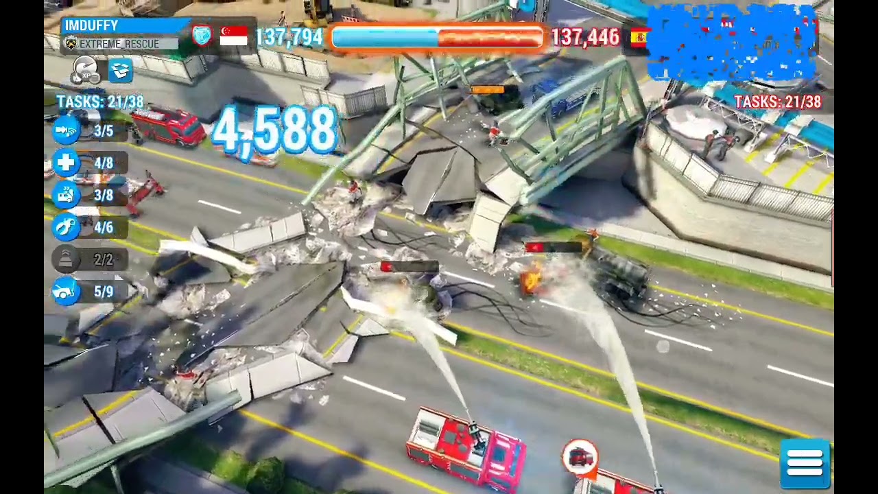Emergency HQ 1vs1 : Collapsed motorway bridge!