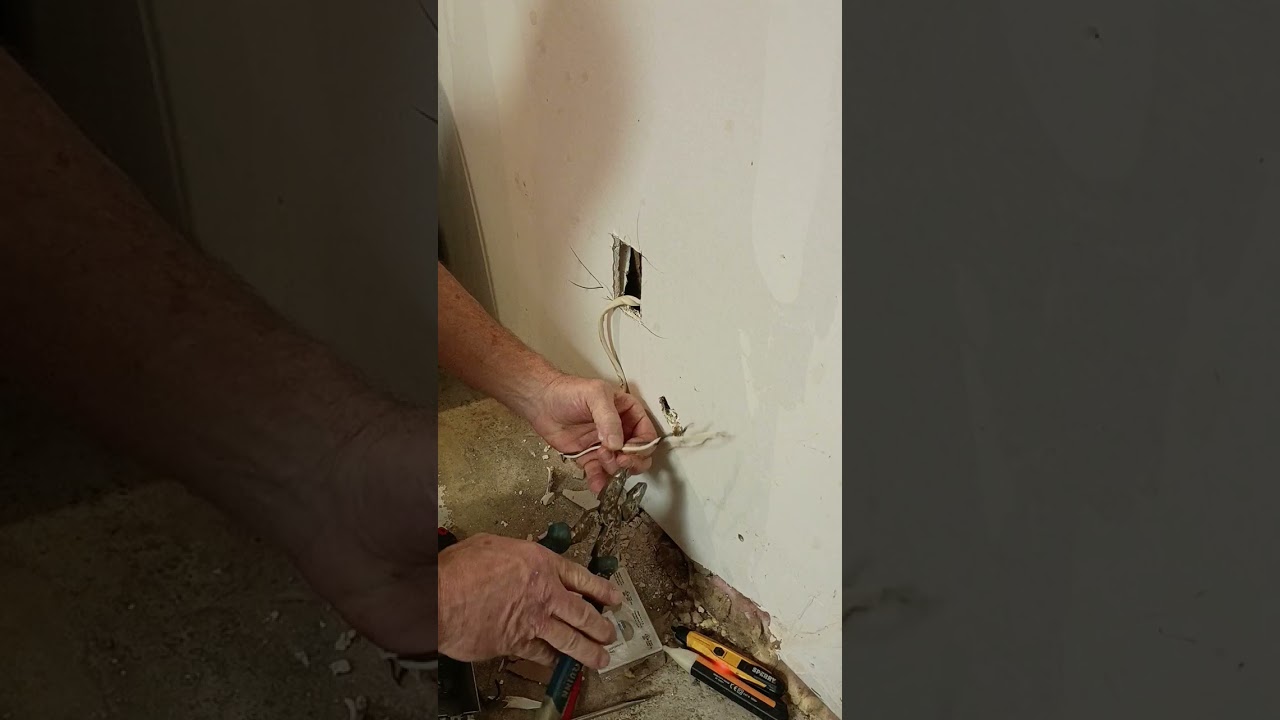 How to install a receptacle 2 * 3 box