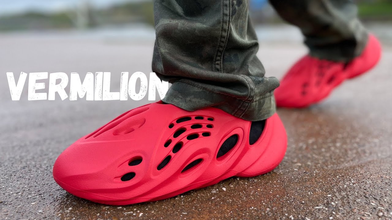 Что вы о них не знали... Обзор кроссовок Yeezy Foam Runner Vermilion и их описание для пеших прог...