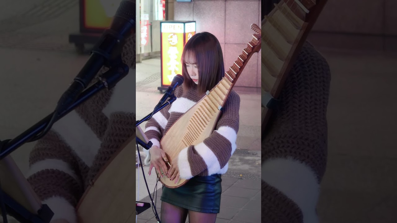 260311 #潤潁 #千本櫻 琵琶演奏 (原曲：初音未來)