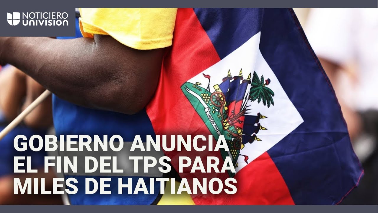 Administraci&oacute;n Trump anuncia que el TPS de m&aacute;s de 350,000 haitianos terminar&aacute; en febrero de 2026