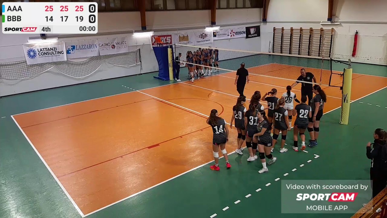 Cogne Aosta 🟦vs SAMONE VOLLEY U16🟩 - 11/10/2025