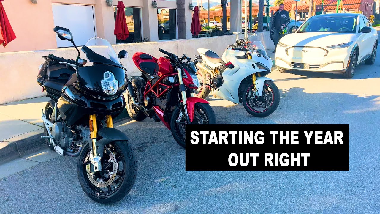 First Ride of 2024- Streetfighter 848, Supersport 950s, Multistrada 1100s
