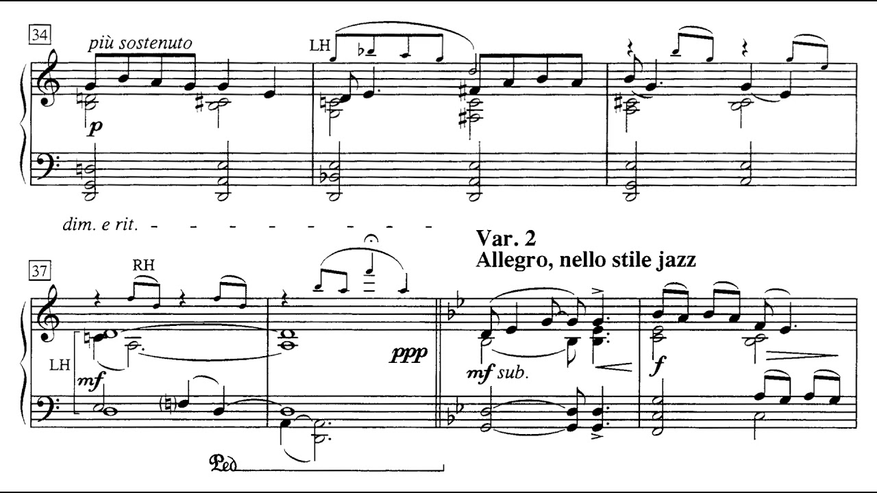 Ronald Stevenson - Little Jazz Variations