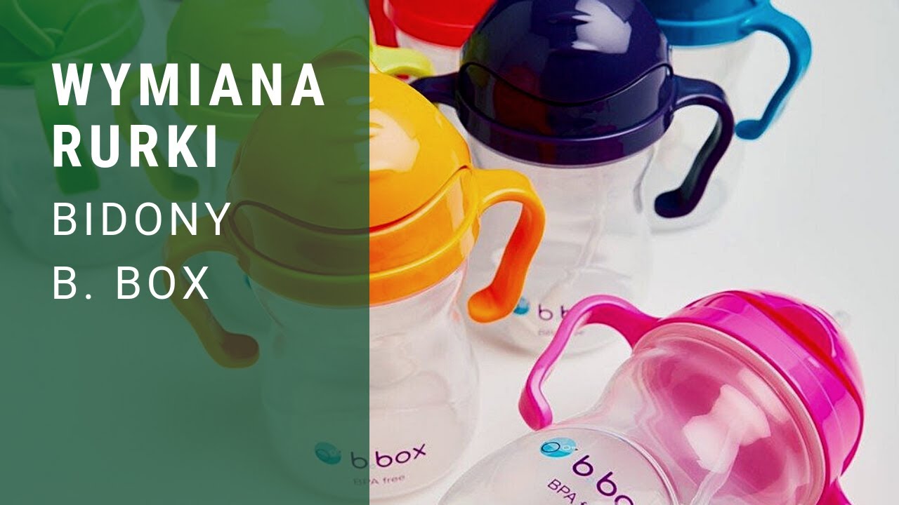 Wymiana rurki w bidonie B. Box | Bebetu.pl