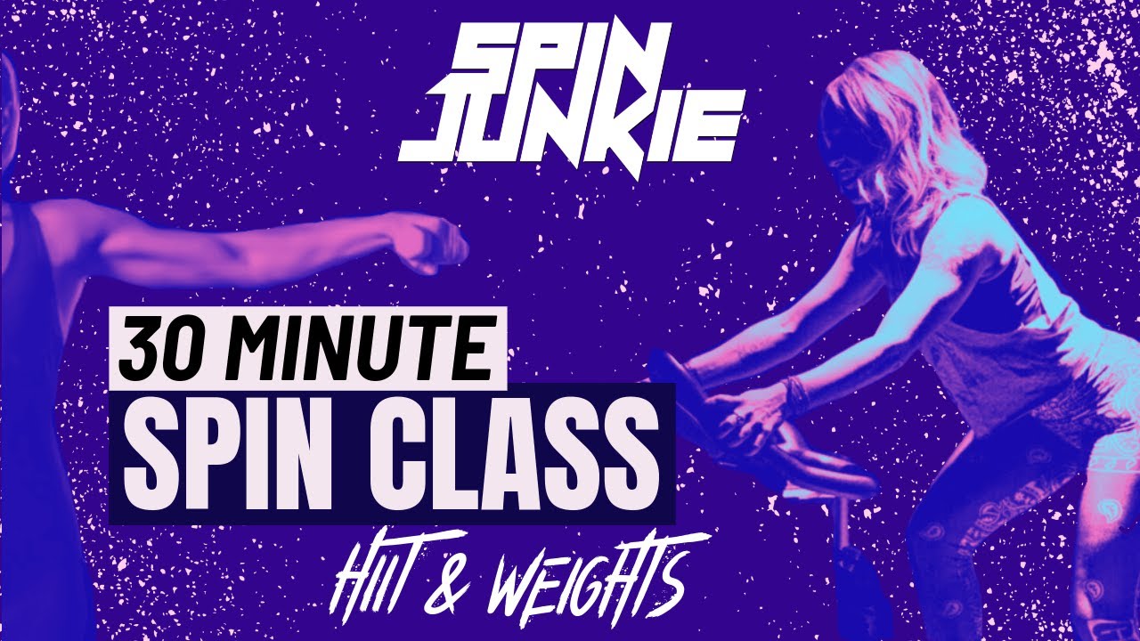30 MINUTE WEIGHTS & HIIT SPIN CLASS [RHYTHM CYCLE]