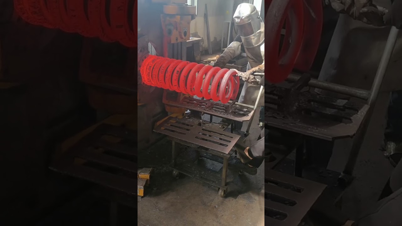 Stunning Spring Making Process  
