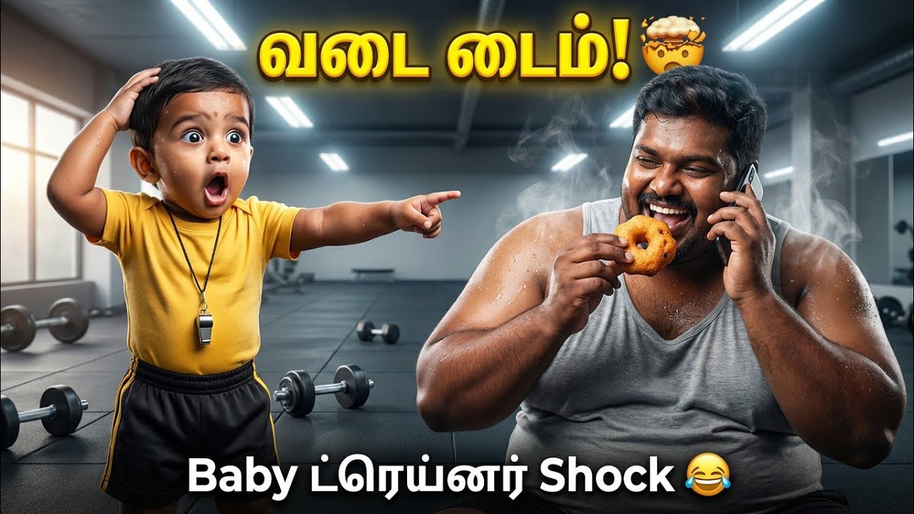 Kutty Gym Trainer 💪 | Workout Finished… Puffs Started?! 😂 | @BKentertainmentzz 