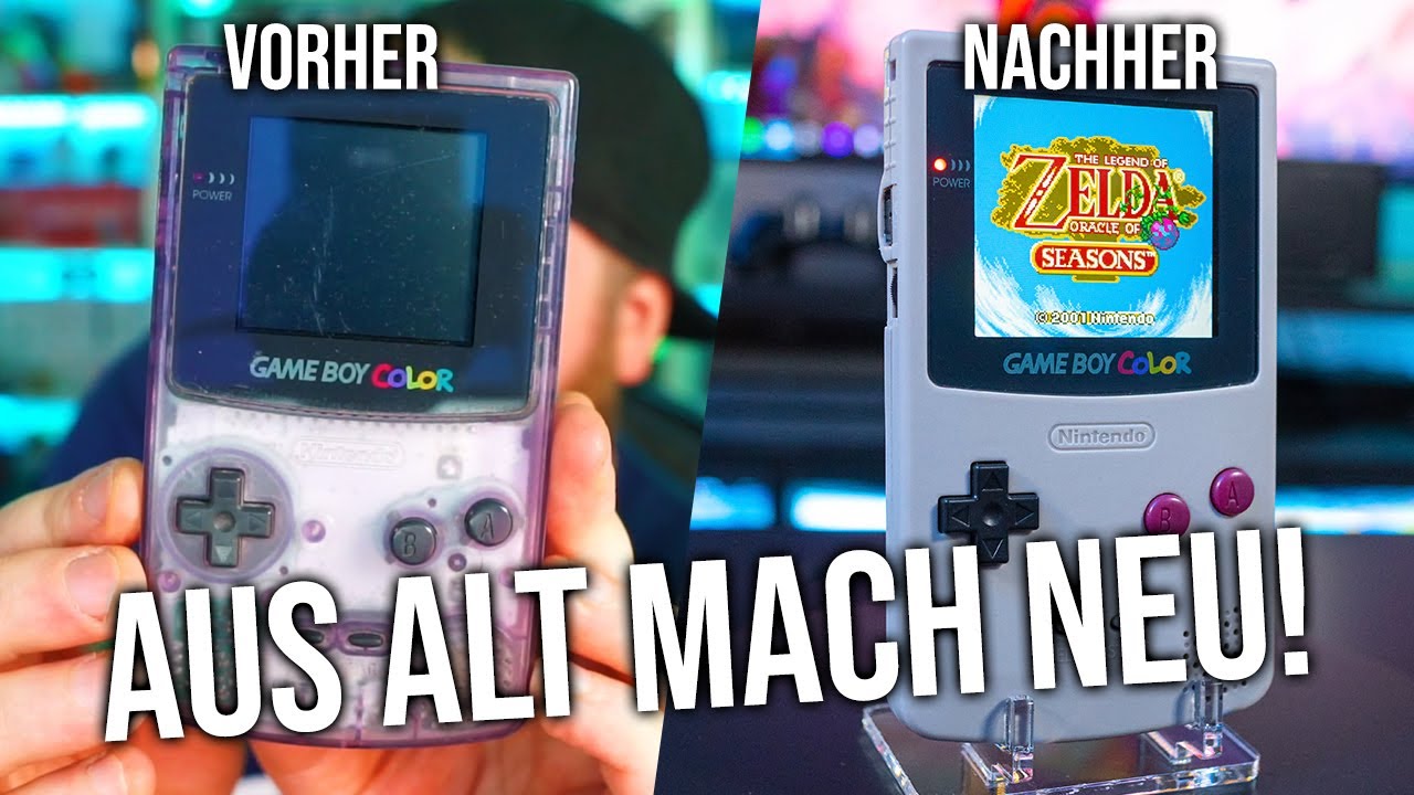 Pimp meinen Game Boy Color! // Aus Alt mach Neu!