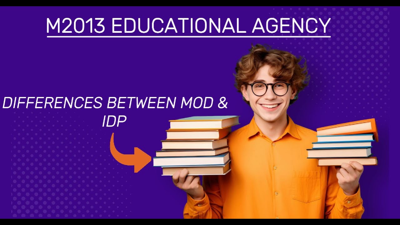 DIFFERENCES BETWEEN MOD AND IDP.{IELTS}