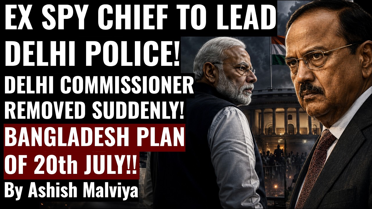TOP SPY CHIEF SUDDENLY ENTERS DELHI POLICE! MASSIVE CRISIS IN INDIA! BANGLADESH PLAN IN DELHI!