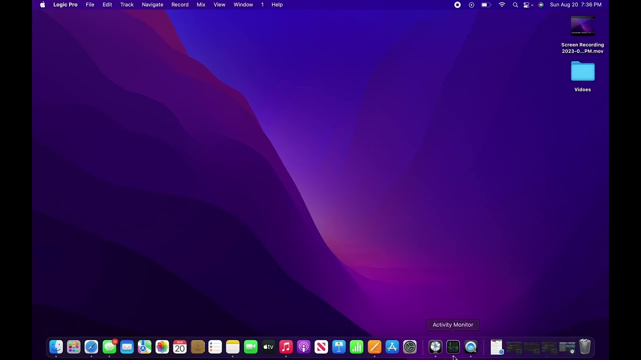 Logic Pro won't let me save my project