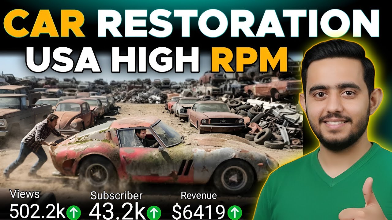 How to Create ASMR Car Restoration Videos✅| Car Restoration Video Kaise Banaye | Car Restoration