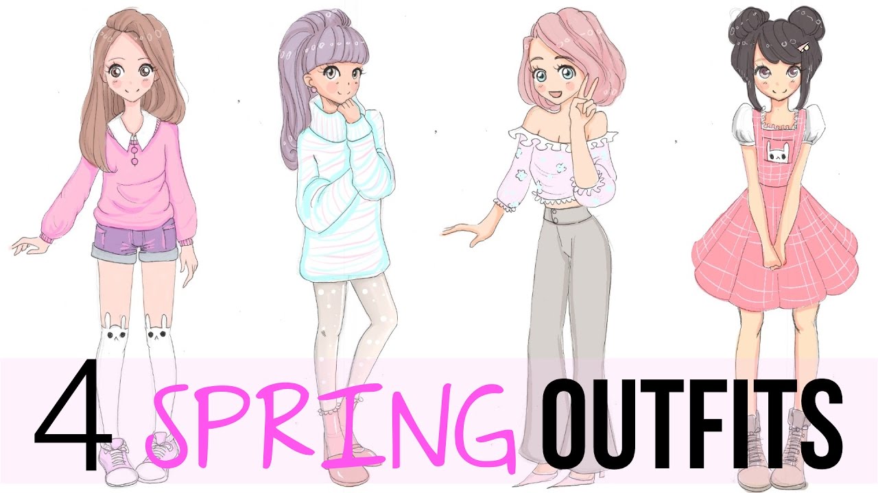 4 SPRING OUTFITS | EASTER TIME ! 🐰
